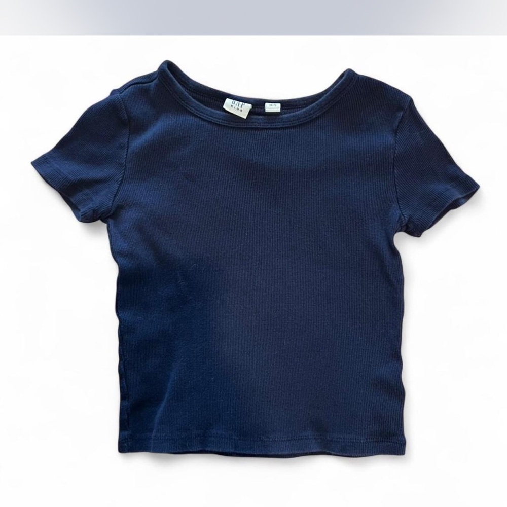 GAP Navy Short Sleeve Kids Tee